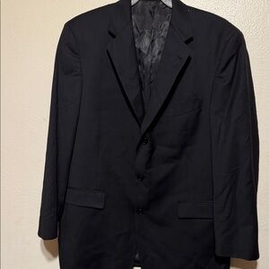 Daniel Cremieux with Lori Piano fabricMen's Classic Black Blazer